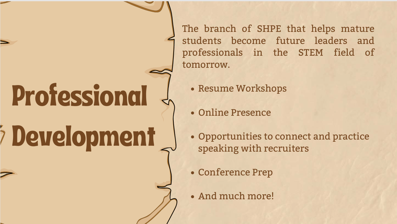 SHPE Pro Dev Committee